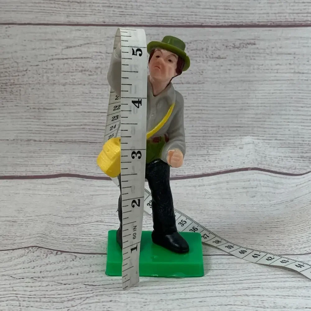 Vintage 1978 Wilton Fishy Situation Fisherman Cake Topper Figurine 5.25”H